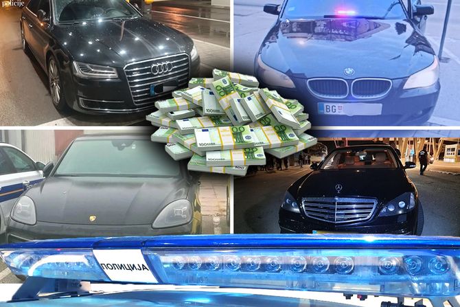 Besni automobili, policija , novac