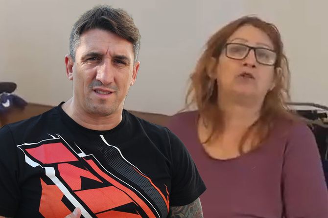 Kristijan Golubović i njegova sestra