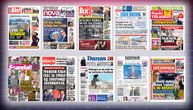 NASLOVNE STRANE SUTRAŠNJIH NOVINA: Prelistavanje štampe za sredu, 10. decembar 2025. godine