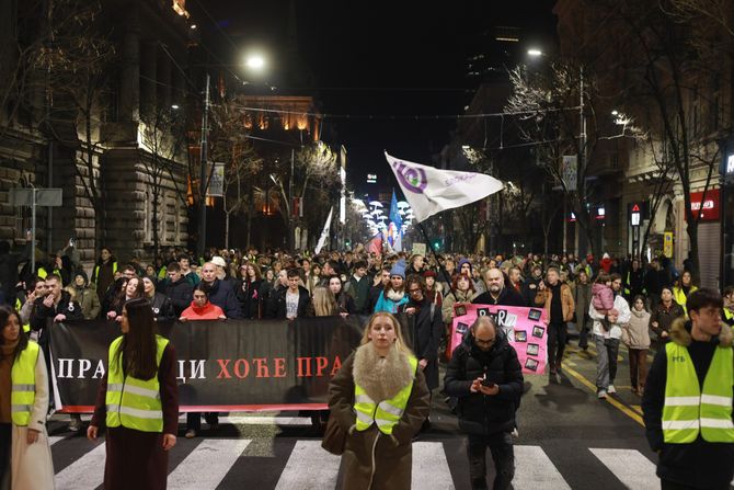 Studenti u blokadi protest šetnja godišnjica
