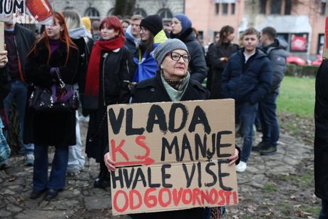 Završeni protesti studenata u Sarajevu Uk im se nije obratio, nadležni dobili rok od pet dana
