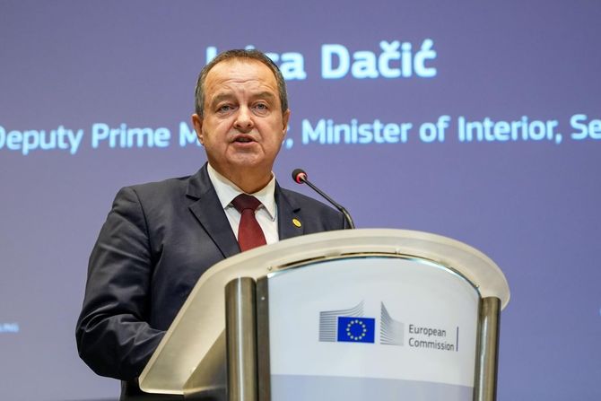 Ivica Dačić u Briselu