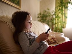 dete, telefon, tinejdžer, devojčica,