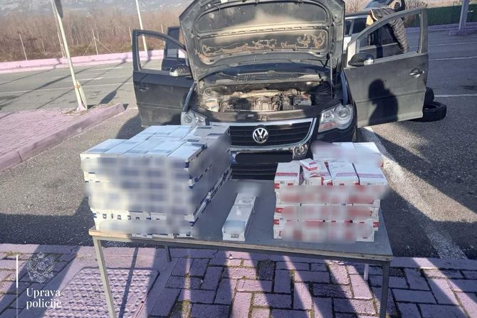 Zaplenjene cigarete Sukobin