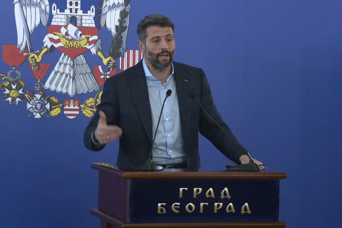 Konferencija za medije gradonačelnika Beograda Aleksandar Šapić 11 12 2025