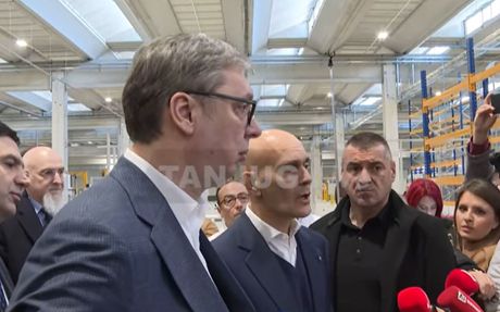 Aleksandar Vučić fabrika Niš