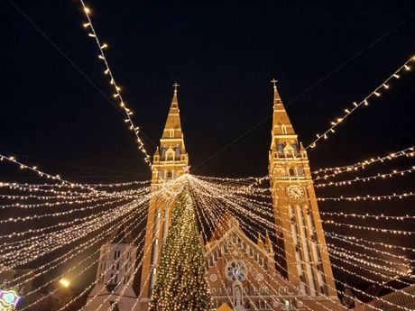 Segedin, Mađarska, advent u Segedinu