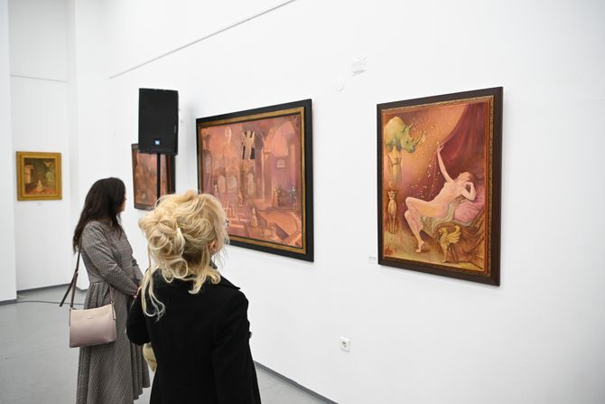 Izložba "Tragom Alefa" otvorena u Galeriji RTS-a