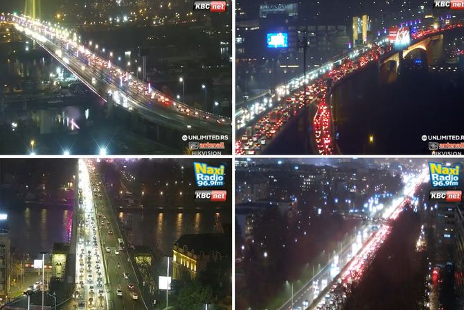 Naxi kamere, guzve, saobracaj Beograd