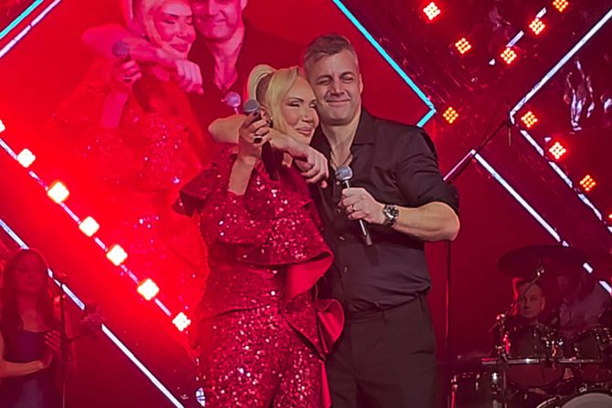 Lepa Brena i Bojan Vasković