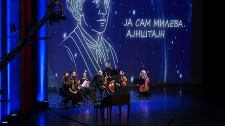 Novi Sad, Svečana akademija, 150 godina od rođenja Mileve Marić