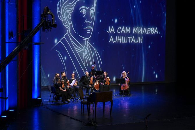 Novi Sad, Svečana akademija, 150 godina od rođenja Mileve Marić