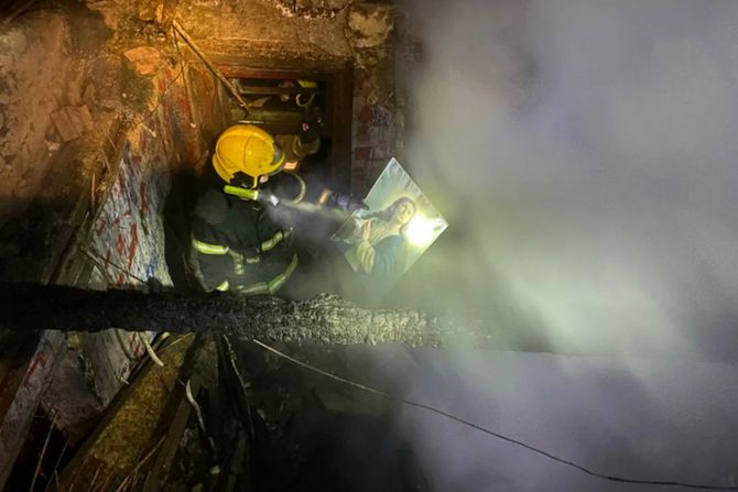 senta, požar, ikona