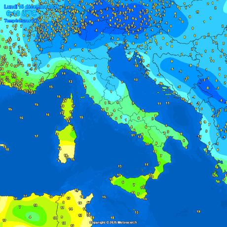 Trenutne temperature vazduha