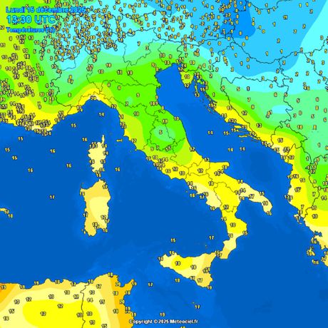 Trenutne temperature vazduha