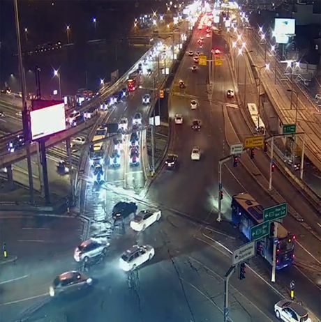 Saobraćaj gužva Beograd Autokomanda