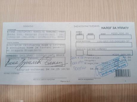 Vesna Vukelić Vendi, racun