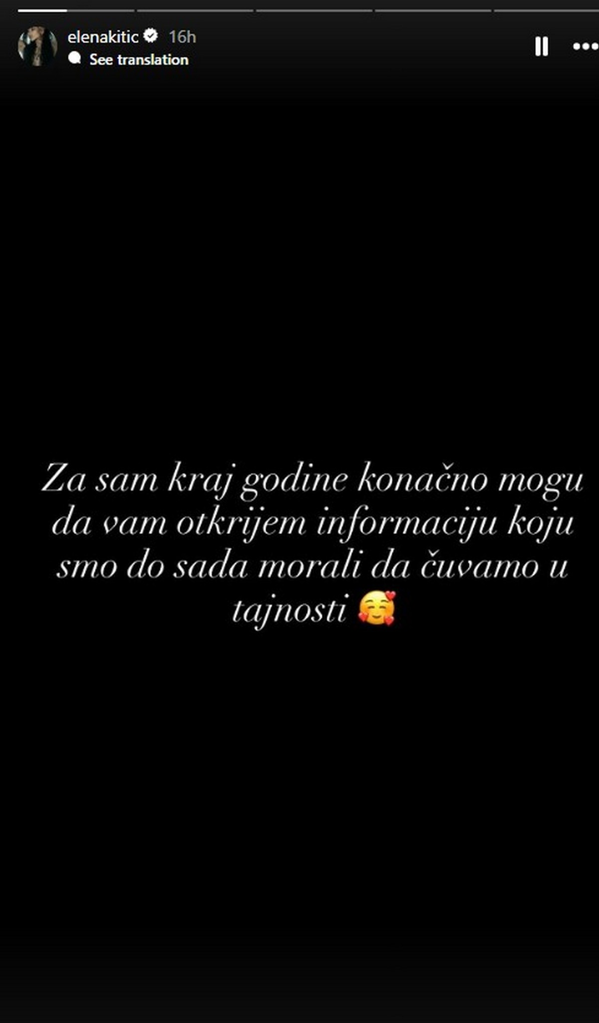 Ćerka Mileta Kitića na kraju godine objavila neverovatnu vest, mesecima morala da krije od svih! "Konačno..."