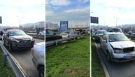 Lančani sudar kod ulaza na Gazelu: Ogromne gužve u smeru ka Novom Beogradu!