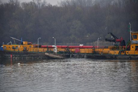 Radovi na sanaciji Dunavskog rukavca