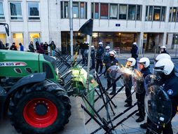 Protesti poljoprivrednika Brisel
