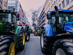 Protesti poljoprivrednika Brisel