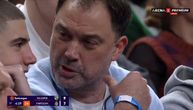 Bivši trener Partizana došao da gleda crno-bele u Kaunasu: Kamere ga snimile u prvom redu
