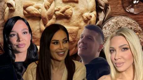 Edita Aradinović, Milica Todorović, Sloba Radanović, Svetlana Ceca Ražnatović, slavski kolac