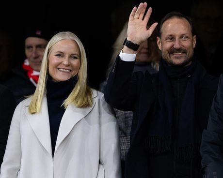 Oslo, Norveška, 13. novembar 2025, prestolonaslednik Hakon i princeza Mette Marit