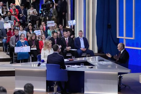 Vladimir Putin, konferencija