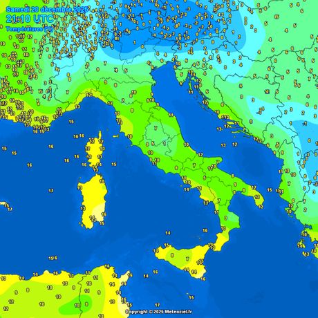 Trenutne temperature vazduha