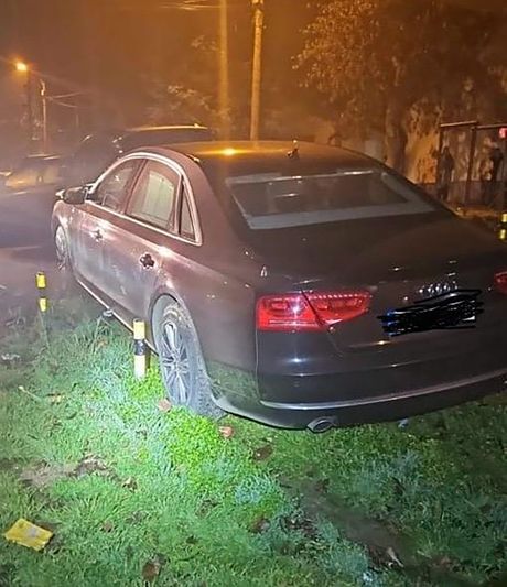 Audi na koji je pucano u Zemunu, Zemun pucnjava