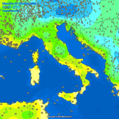 Trenutne temperature vazduha
