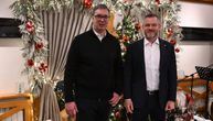 Vučić ugostio Pelegrinija na večeri: "Potvrdili smo snažne i iskrene odnose koje Srbija i Slovačka neguju"