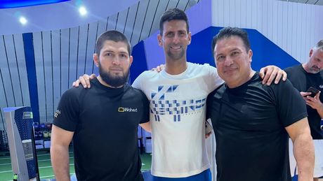 Novak Đoković i Habib Nurmagomedov