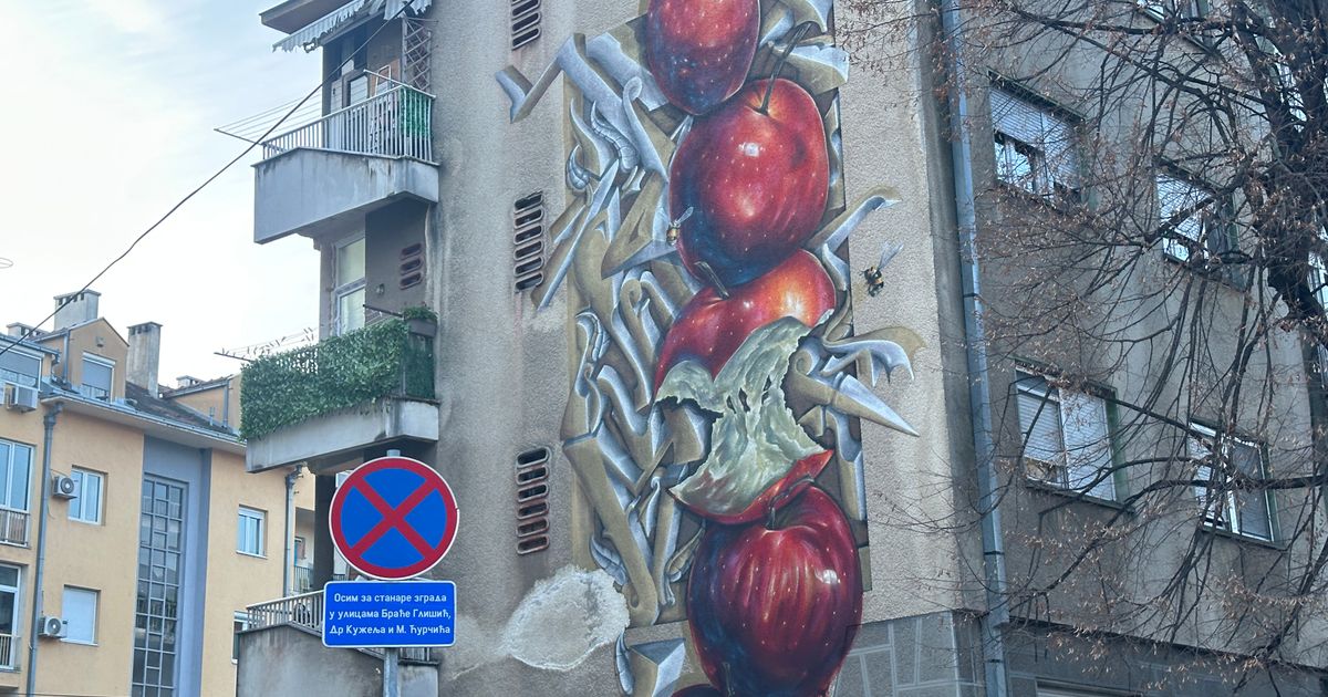 One City in Serbia Has Reasonably Become a City of Murals: Anyone Passing These Buildings Can't Help But Stop