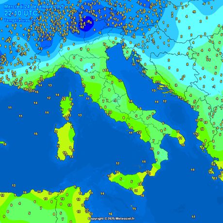 Trenutne temperazure vazduha