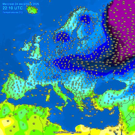 Trenutne temperature vazduha