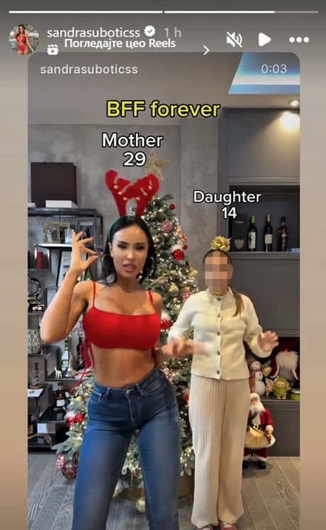 Aleksandra Subotić i ćerka Magdalena