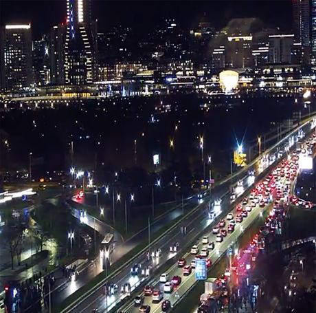 Saobraćaj gužva Beograd Gazela