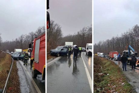 Ibarska magistarala, saobraćajna nesreća kod Barajeva