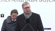 Vučić na polaganju kamena temeljca za novi generalštab Vojske Srbije: Biće završen za 3 godine!