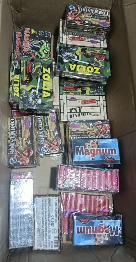 Zaplenjena pirotehnika