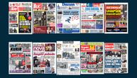 NASLOVNE STRANE SUTRAŠNJIH NOVINA: Prelistavanje štampe za ponedeljak, 29. decembar 2025. godine