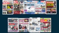 NASLOVNE STRANE SUTRAŠNJIH NOVINA: Prelistavanje štampe za ponedeljak, 29. decembar 2025. godine