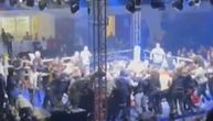 Skandal u Novom Pazaru! Brutalna masovna tuča u ringu, navijač posle nokauta udario borca, nastao opšti haos