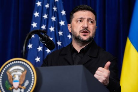 Donald Tramp, Volodimir Zelenski