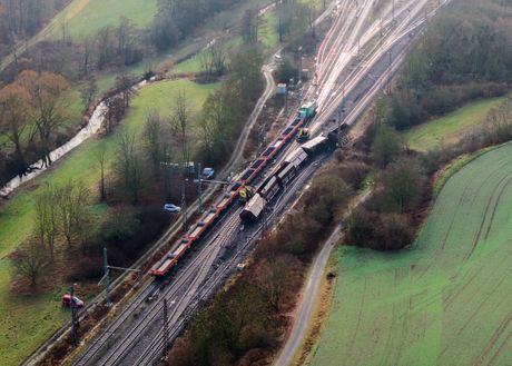 Šine Nemačka i pruga