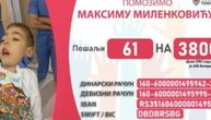 Pomozimo dečaku Maksimu Milenkoviću da ode u Berlin: Medicinska evaluacija put ka genskoj terapiji