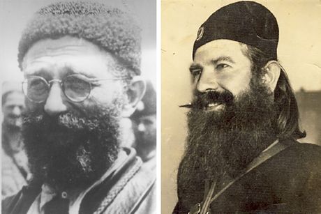 Dragoljub Draža Mihajlović i Nikola Kalabić